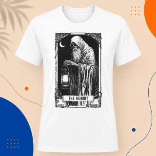 Pánské tričko - The Hermit - Poustevník - Tarot - Velká Arkána